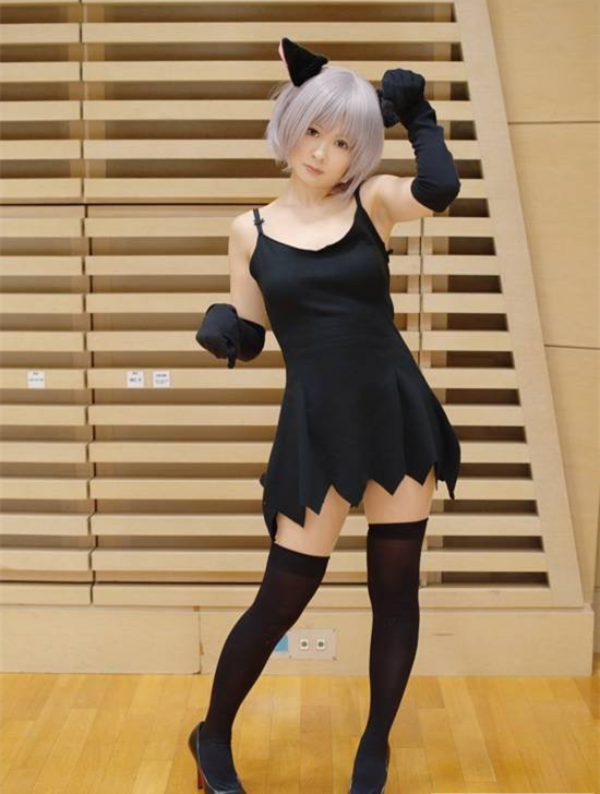 凉宫春日的忧郁Cosplay长门有希猫版1