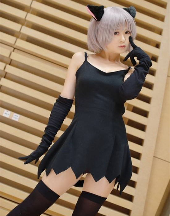 凉宫春日的忧郁Cosplay长门有希猫版3