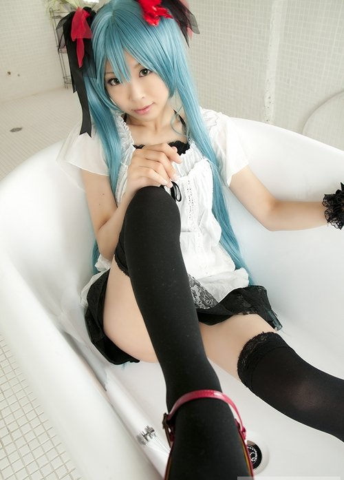 初音公主殿下美女cosplay4