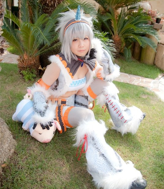 超萌怪物猎人麒麟MMcosplay4