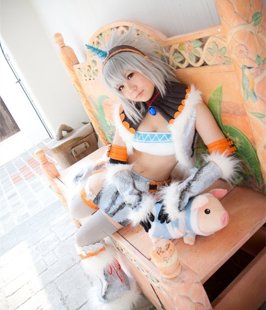 超萌怪物猎人麒麟MMcosplay3