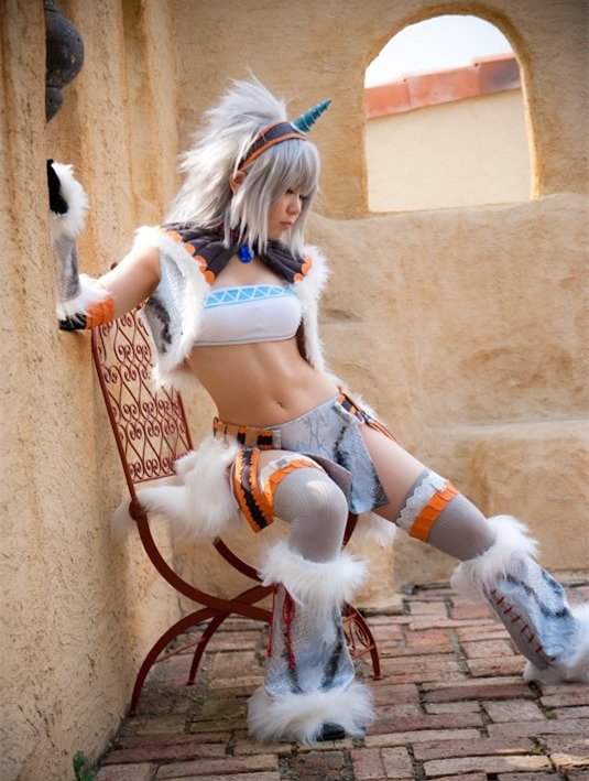 超萌怪物猎人麒麟MMcosplay1