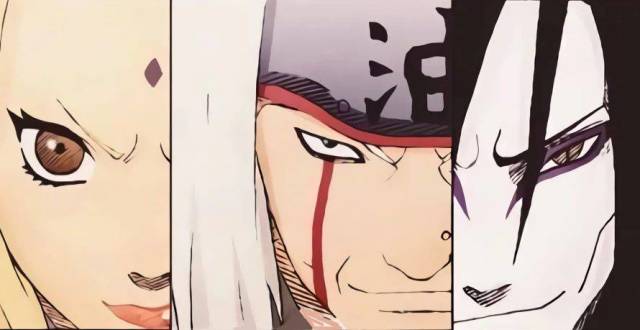 高清横屏火影忍者壁纸/木叶三忍大蛇丸自来也纲手壁纸头像