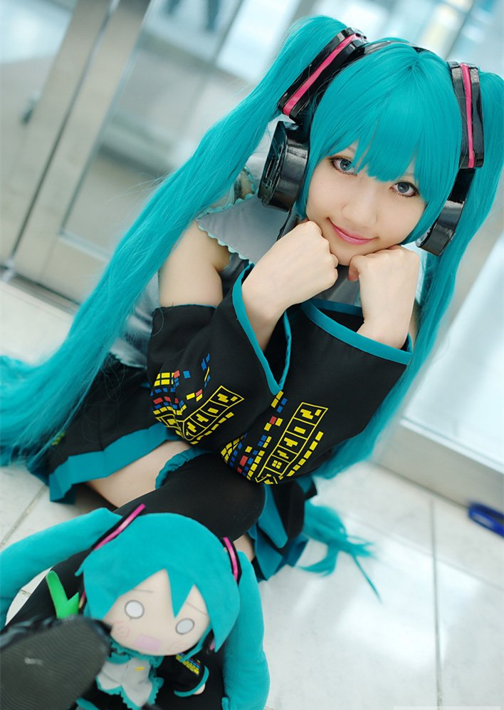 初音未来可爱Cosplay欣赏6