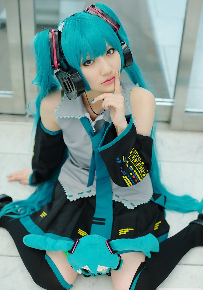 初音未来可爱Cosplay欣赏9