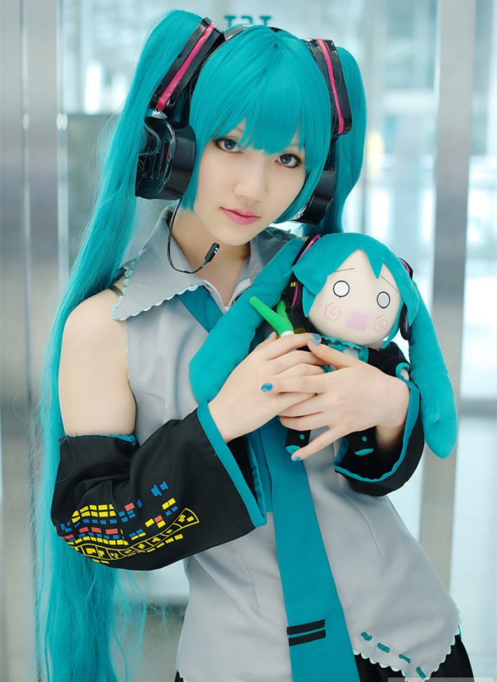 初音未来可爱Cosplay欣赏4