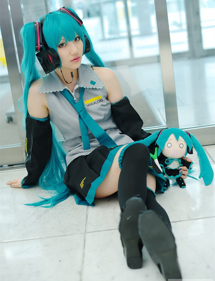 初音未来可爱Cosplay欣赏5