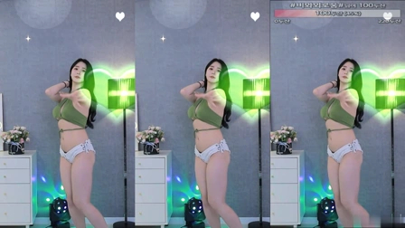 Afreecatv반핸나(BJ汉娜)2021年10月7日Sexy Dance120022