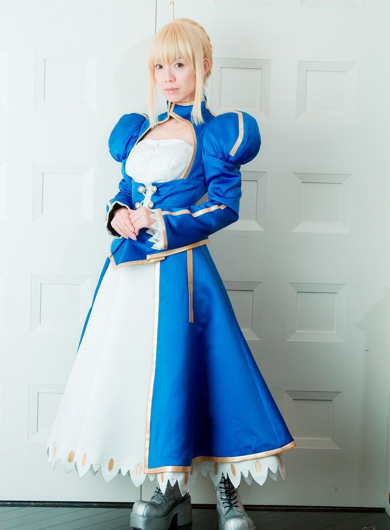 唯美Fate Saber COSPLAY欣赏2