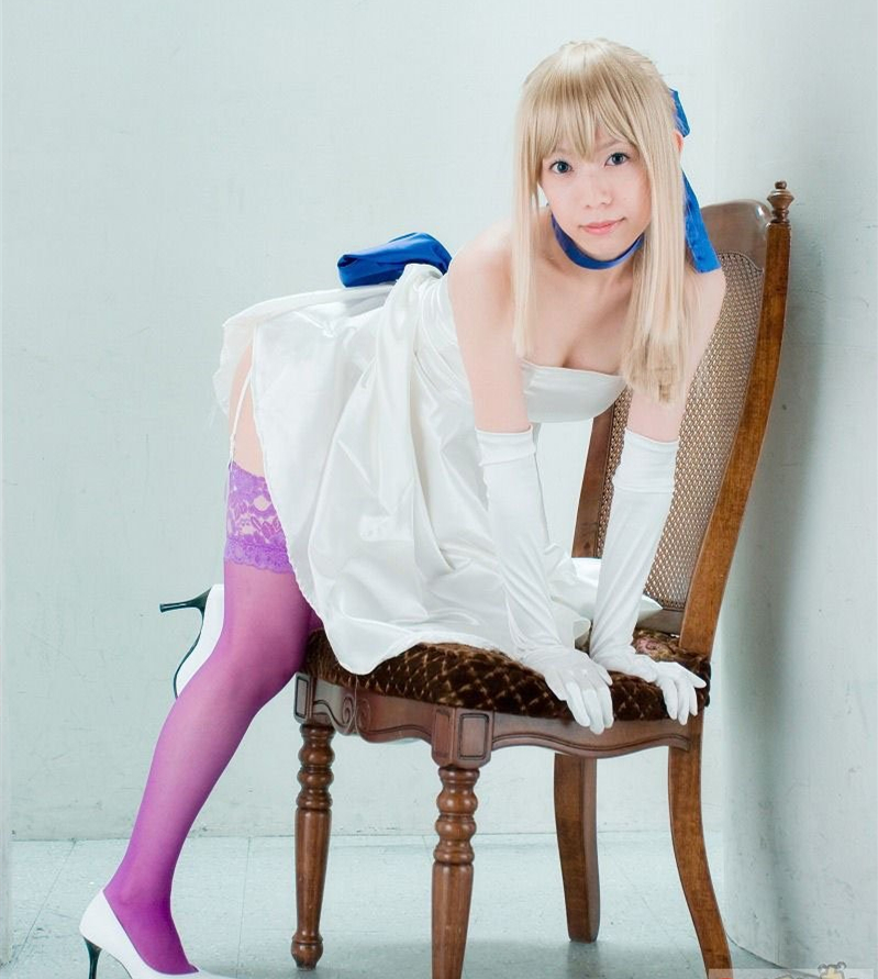 唯美Fate Saber COSPLAY欣赏8