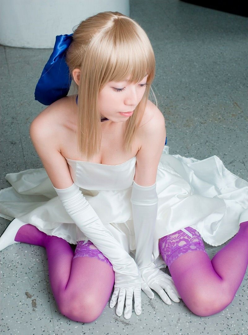 唯美Fate Saber COSPLAY欣赏7