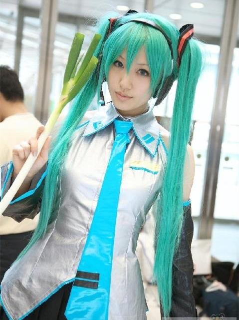 可爱葱娘初音未来COSPLAY欣赏8