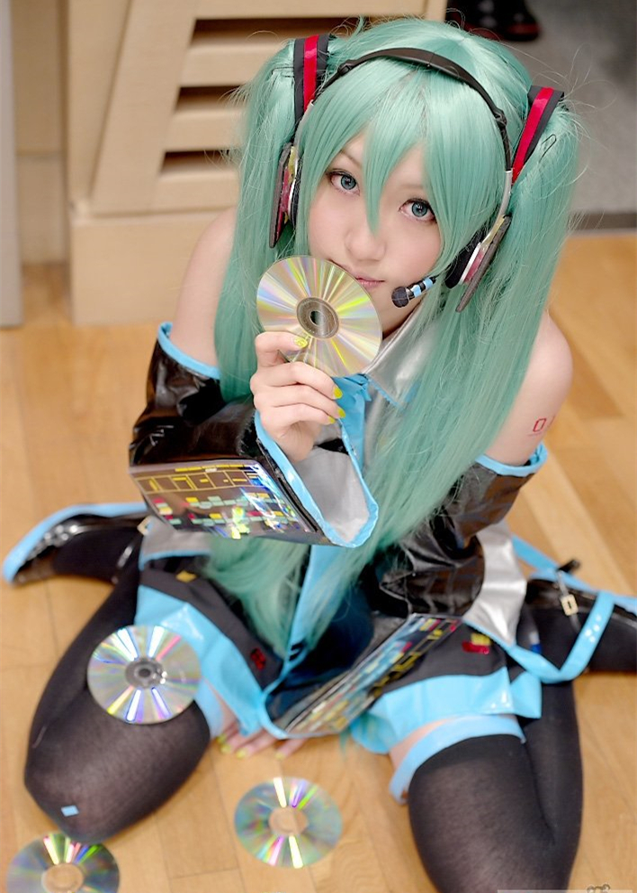 可爱葱娘初音未来COSPLAY欣赏2