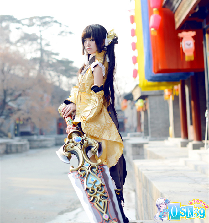 剑侠情缘网络版叁藏剑破军萝莉cosplay3