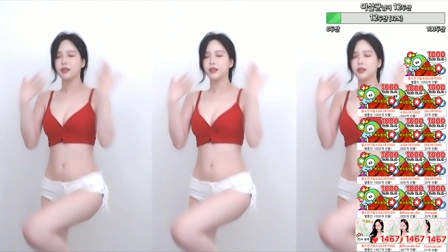 Afreecatv한또니(BJ韩豆妮)2021年10月11日Sexy Dance053729