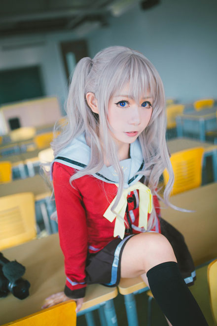 Charlotte友利奈绪神还原cosplay6