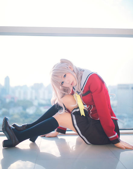 Charlotte友利奈绪神还原cosplay1