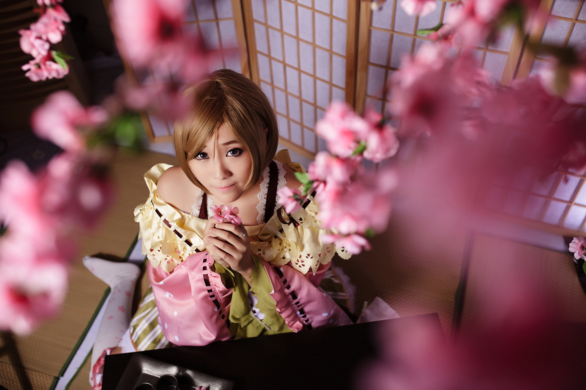 楠叉叉LL小泉花阳花精灵の白天与黑夜cosplay8