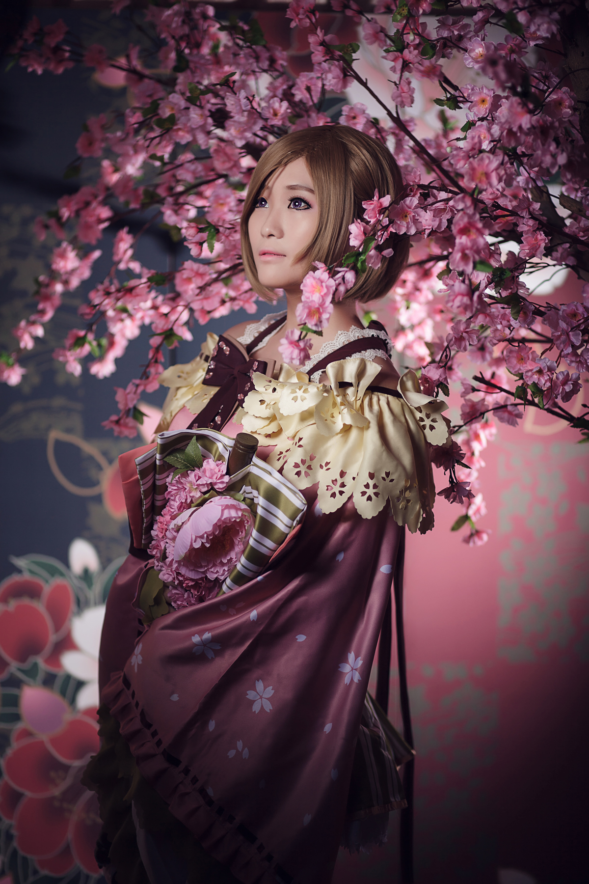 楠叉叉LL小泉花阳花精灵の白天与黑夜cosplay3