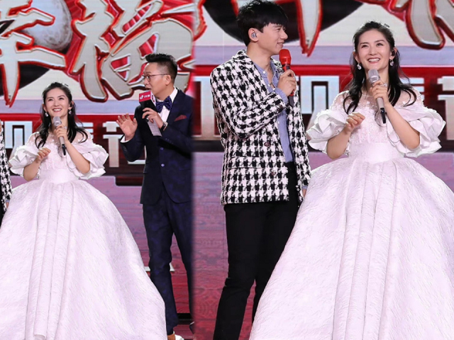 张杰谢娜合体录制春晚,同台演唱《小风筝》,现场大秀恩爱超甜蜜