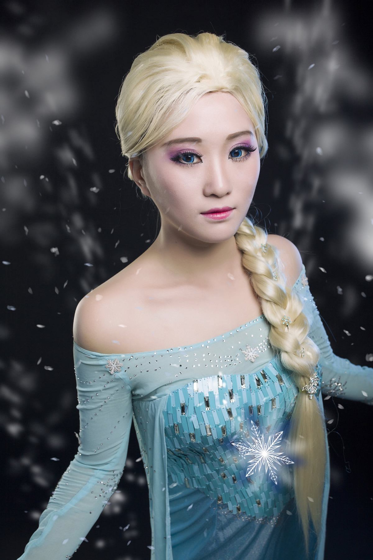 楠叉叉冰雪奇缘Elsa COSPLAY7