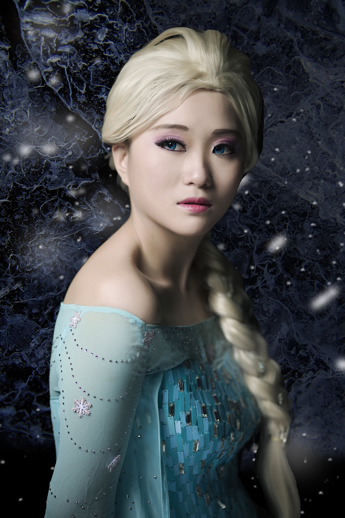 楠叉叉冰雪奇缘Elsa COSPLAY8