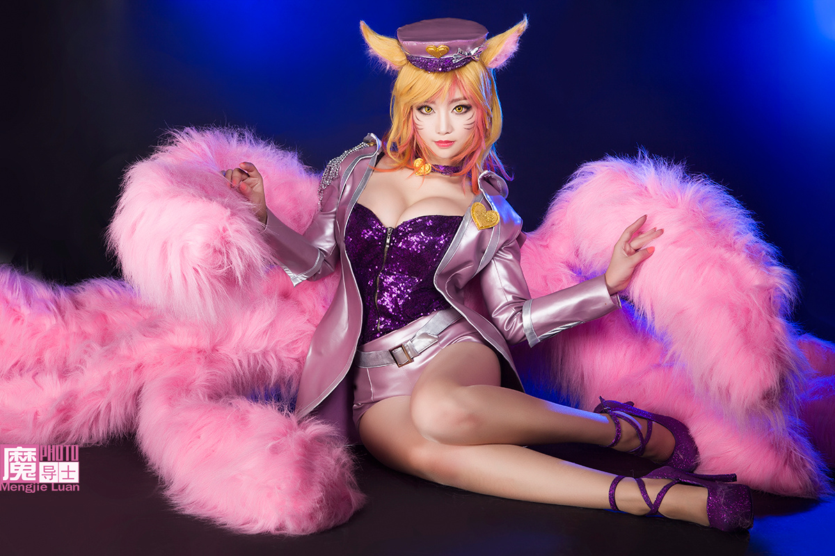 英雄联盟LOL偶像歌手阿狸Cosplay1