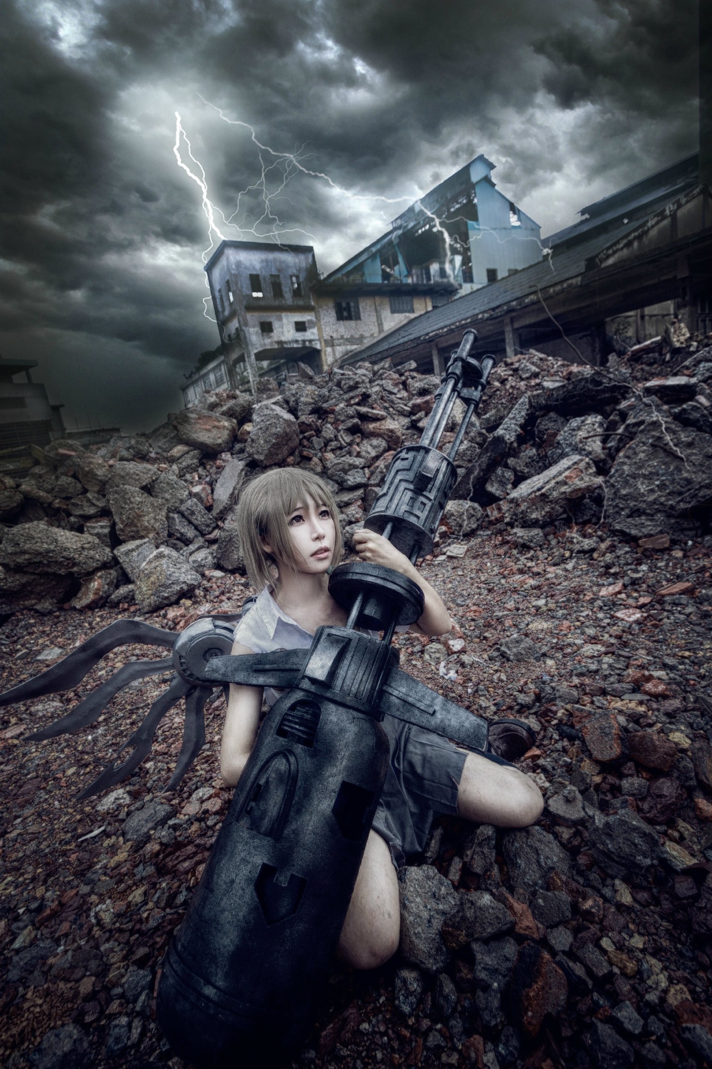 御妖眼最终兵器彼女千濑cosplay5