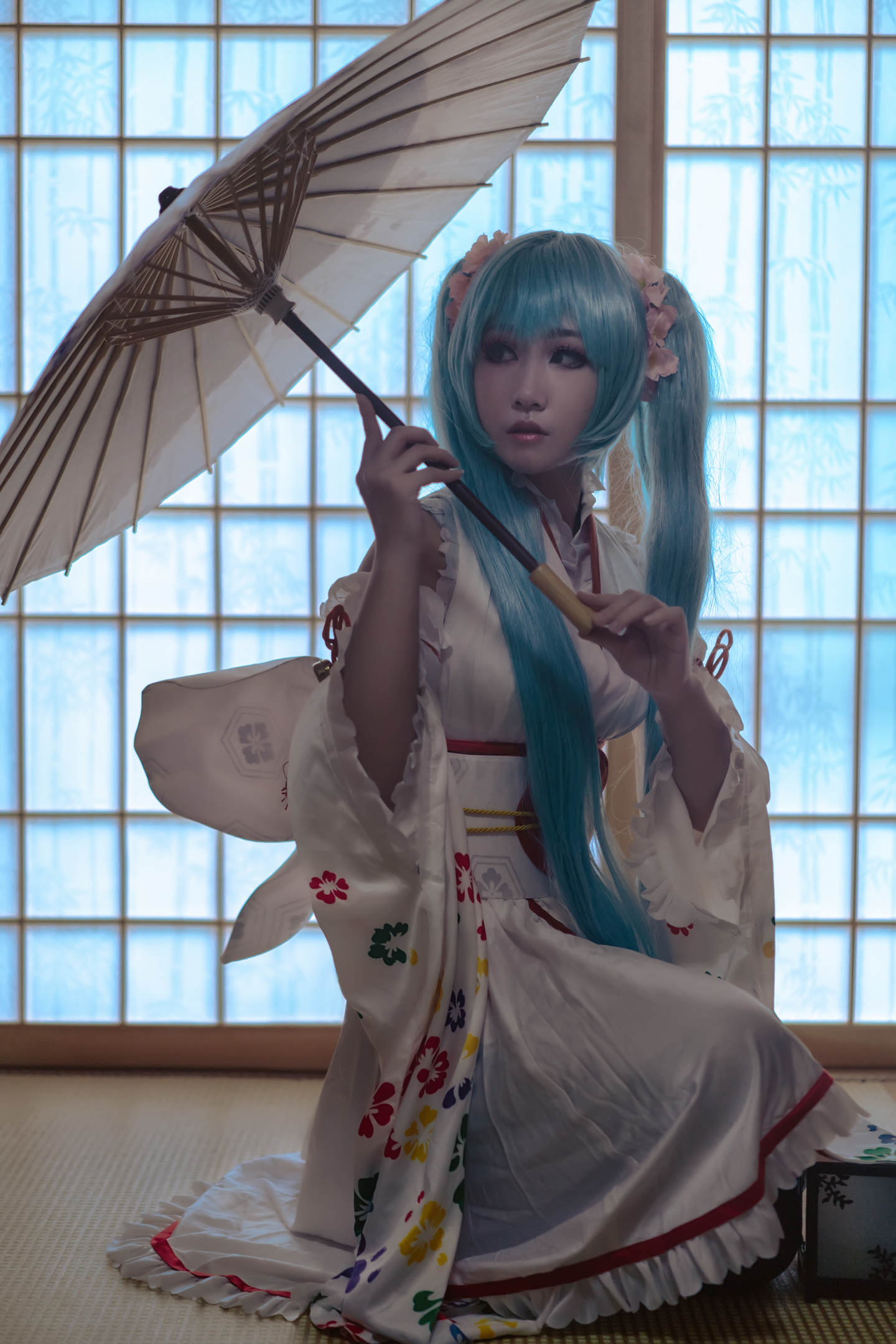 桃米VOCALOID奥运miku初音cosplay3