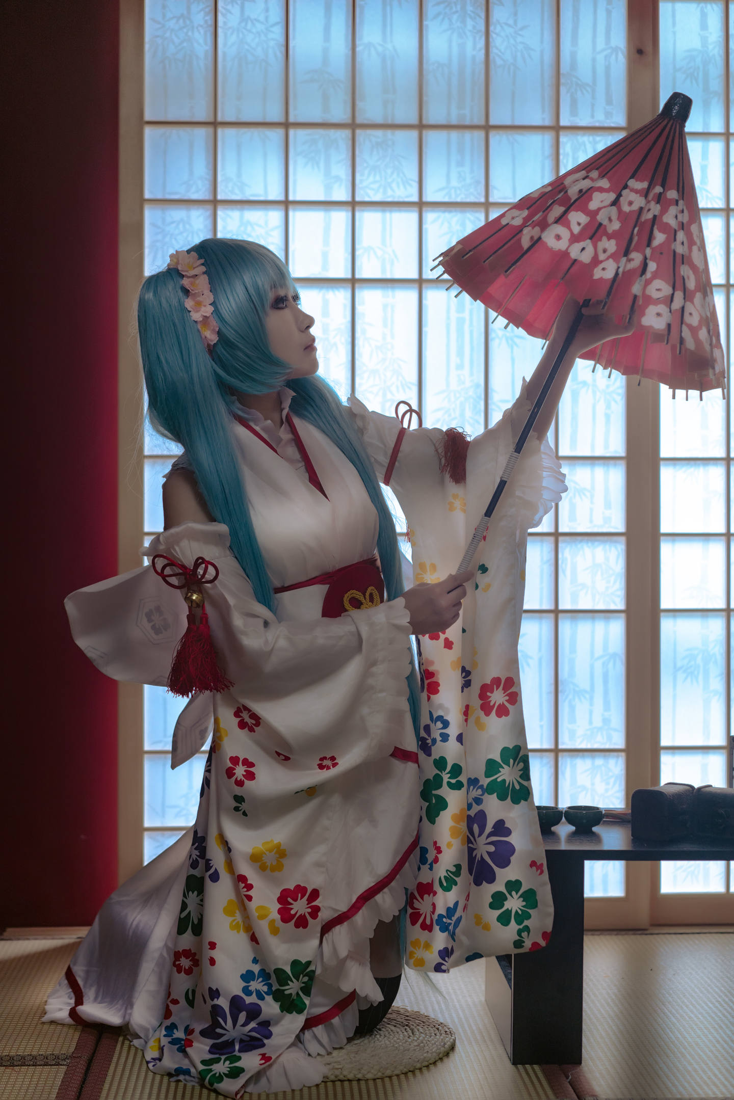 桃米VOCALOID奥运miku初音cosplay2