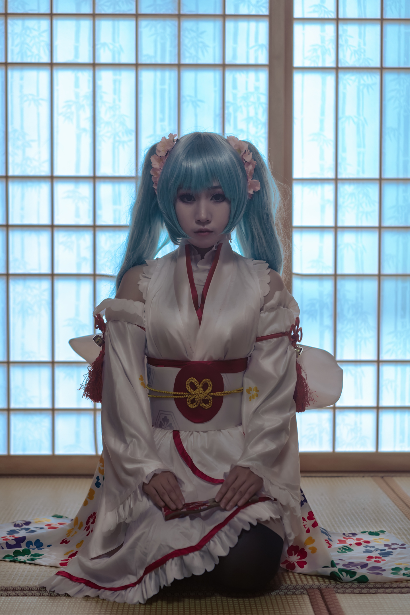 桃米VOCALOID奥运miku初音cosplay1