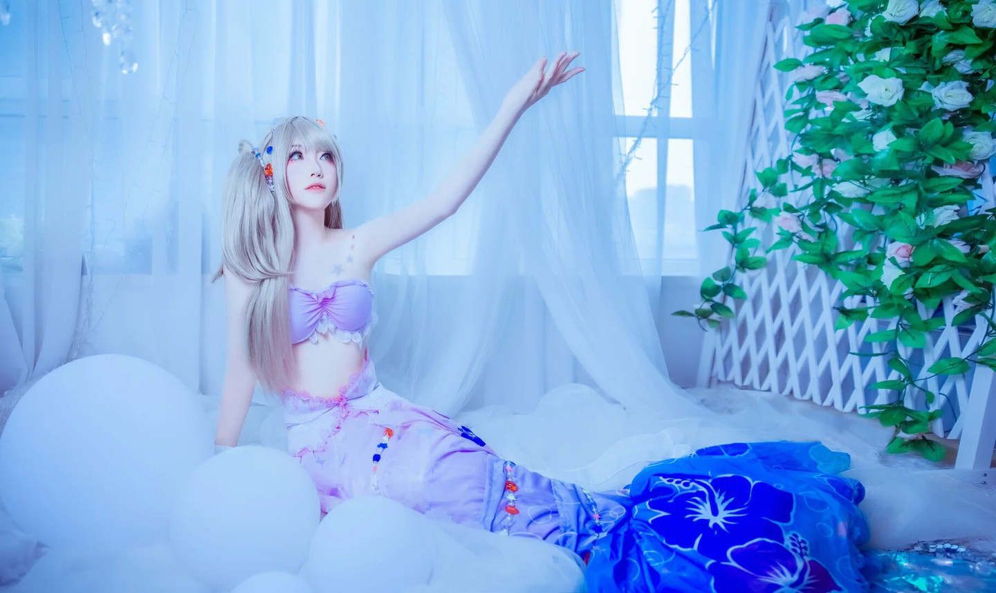 叶紫love live南小鸟人鱼觉醒cosplay1