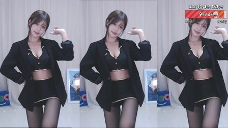 BJ하루(韩璐)2021年10月27日Sexy Dance133825