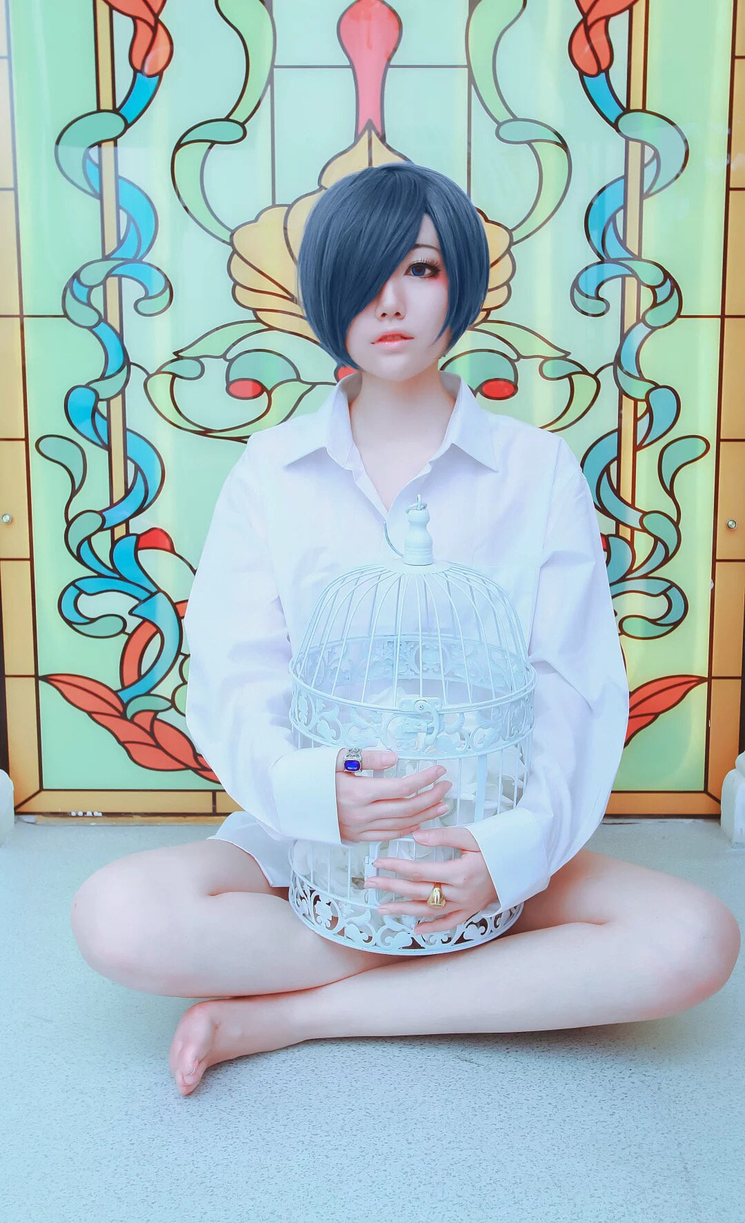 叶紫黑执事夏尔睡衣cosplay1