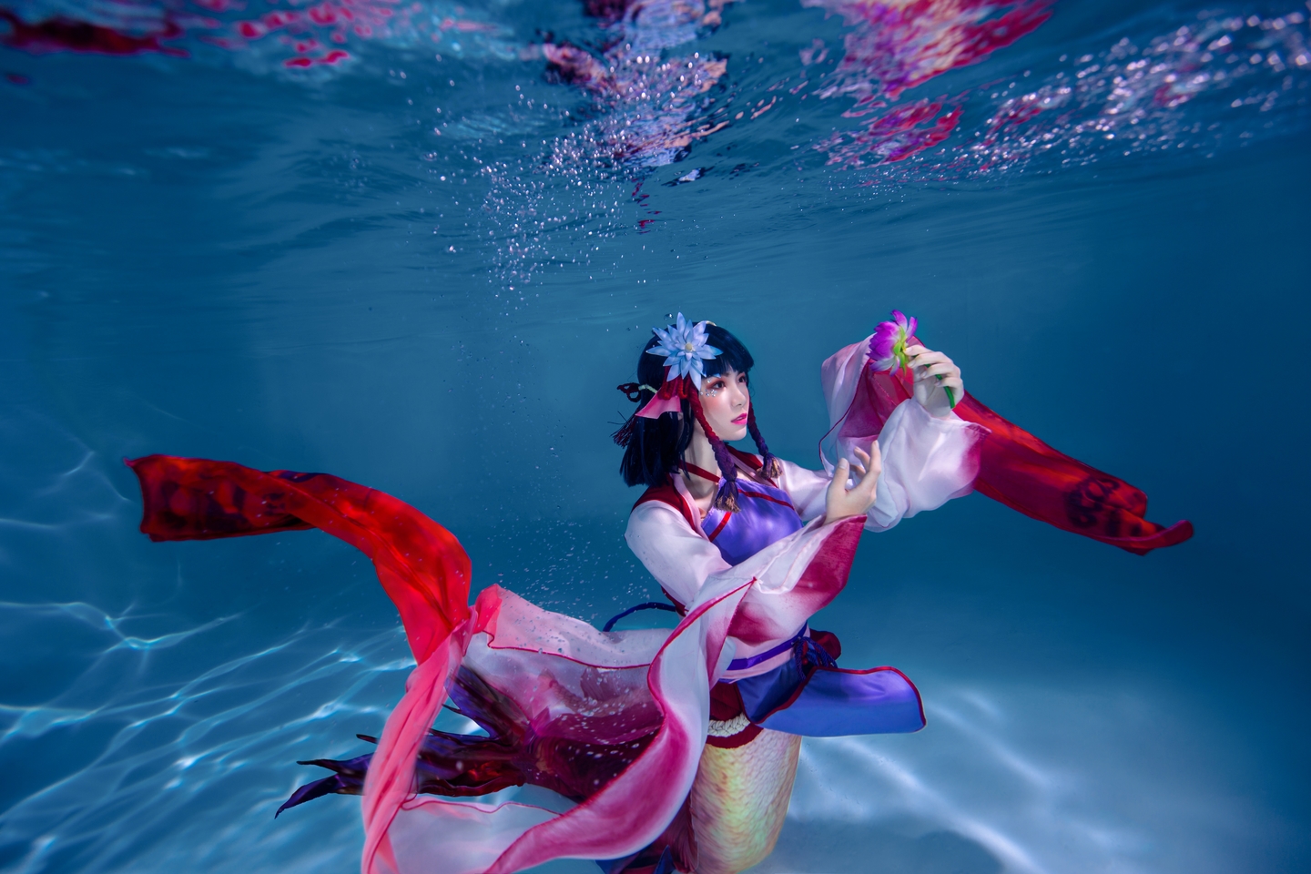 寒殇阴阳师手游鲤鱼精觉醒cosplay8