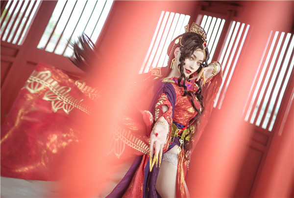 豆尼玛剑网三罗姆之舞成女cosplay5