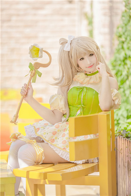 虚空_澪绫Love Live南小鸟花妖精cosplay8