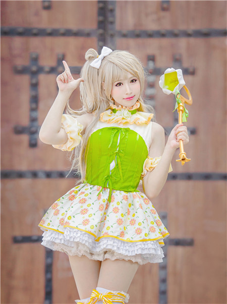 虚空_澪绫Love Live南小鸟花妖精cosplay6