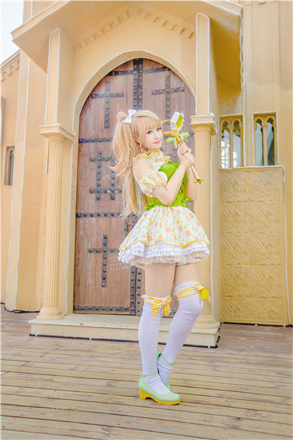 虚空_澪绫Love Live南小鸟花妖精cosplay5