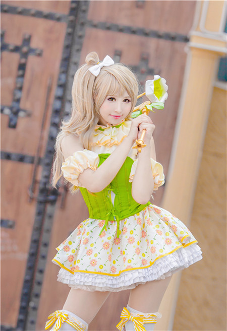 虚空_澪绫Love Live南小鸟花妖精cosplay7