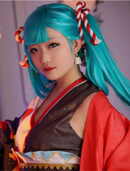 miku百火缭乱cosplay