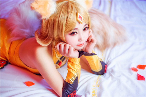 七夏王者荣耀妲己cosplay7