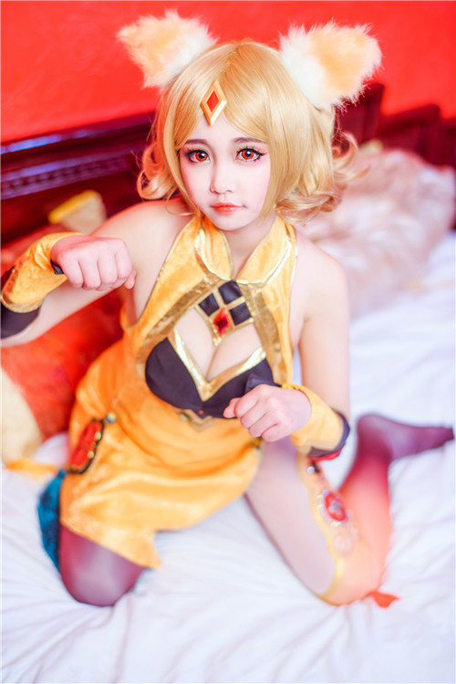 七夏王者荣耀妲己cosplay1