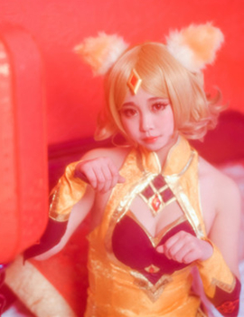 七夏cosplay王者荣耀妲己