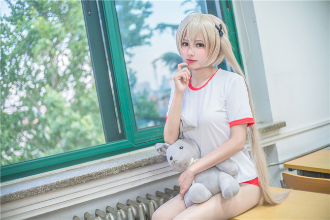 苏和缘之空穹妹体操服cosplay7