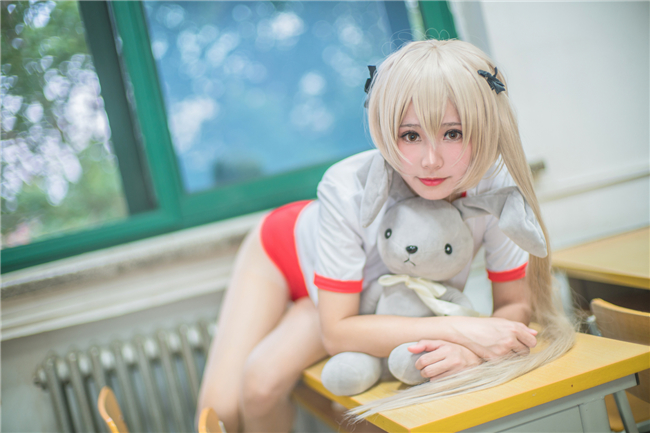 苏和缘之空穹妹体操服cosplay6