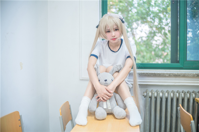 苏和缘之空穹妹体操服cosplay5