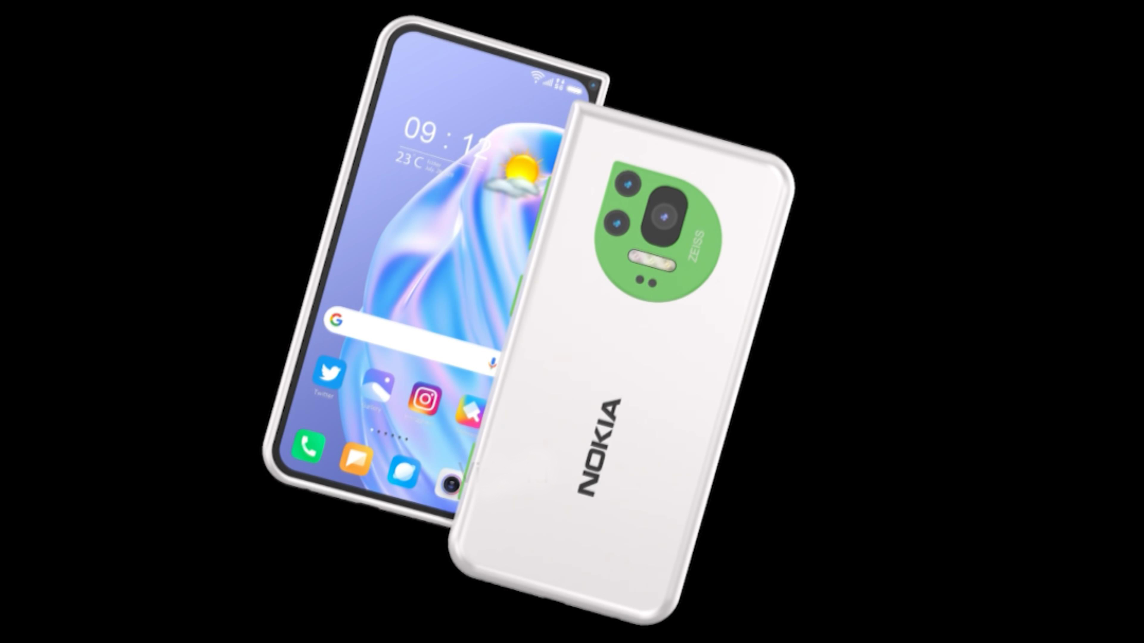 新诺基亚7610概念机:经典的柳叶机身 全屏,勾起我的诺基亚情怀_腾讯