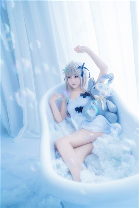 桃米缘之空穹妹睡衣cosplay5