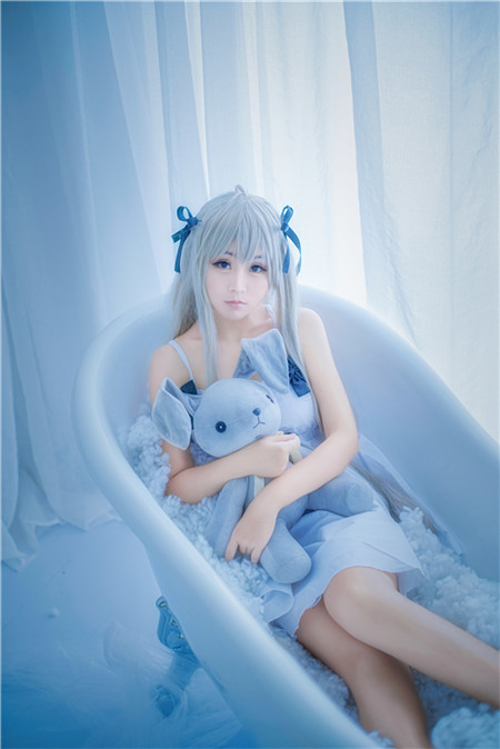 桃米缘之空穹妹睡衣cosplay7